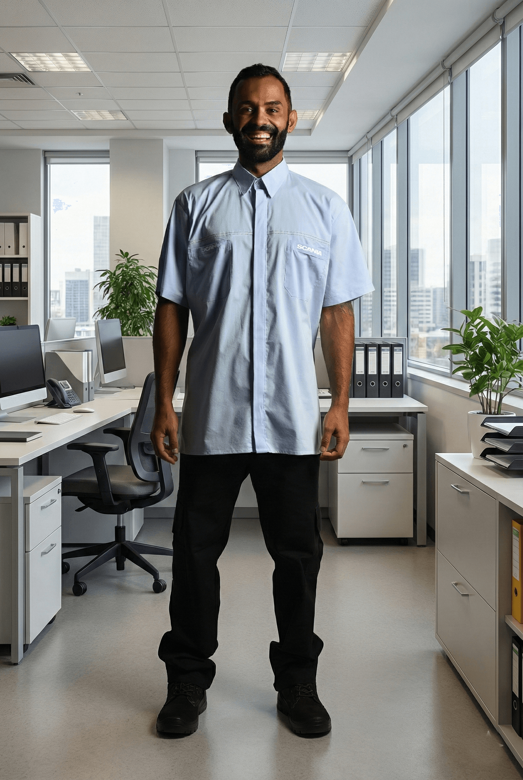 Fardamento linha social e administrativo